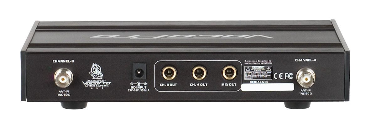 Vocopro Uhf 3200 Uhf Dual Channel Wireless Microphone System